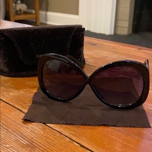 Tom Ford Margot Sunglasses Black/Black BRAND BEW
